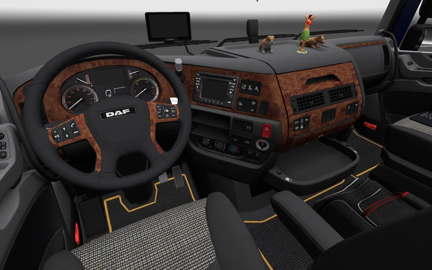 DAF XF EURO 6 INTERIOR - ETS2 mods download – other screenshot 2