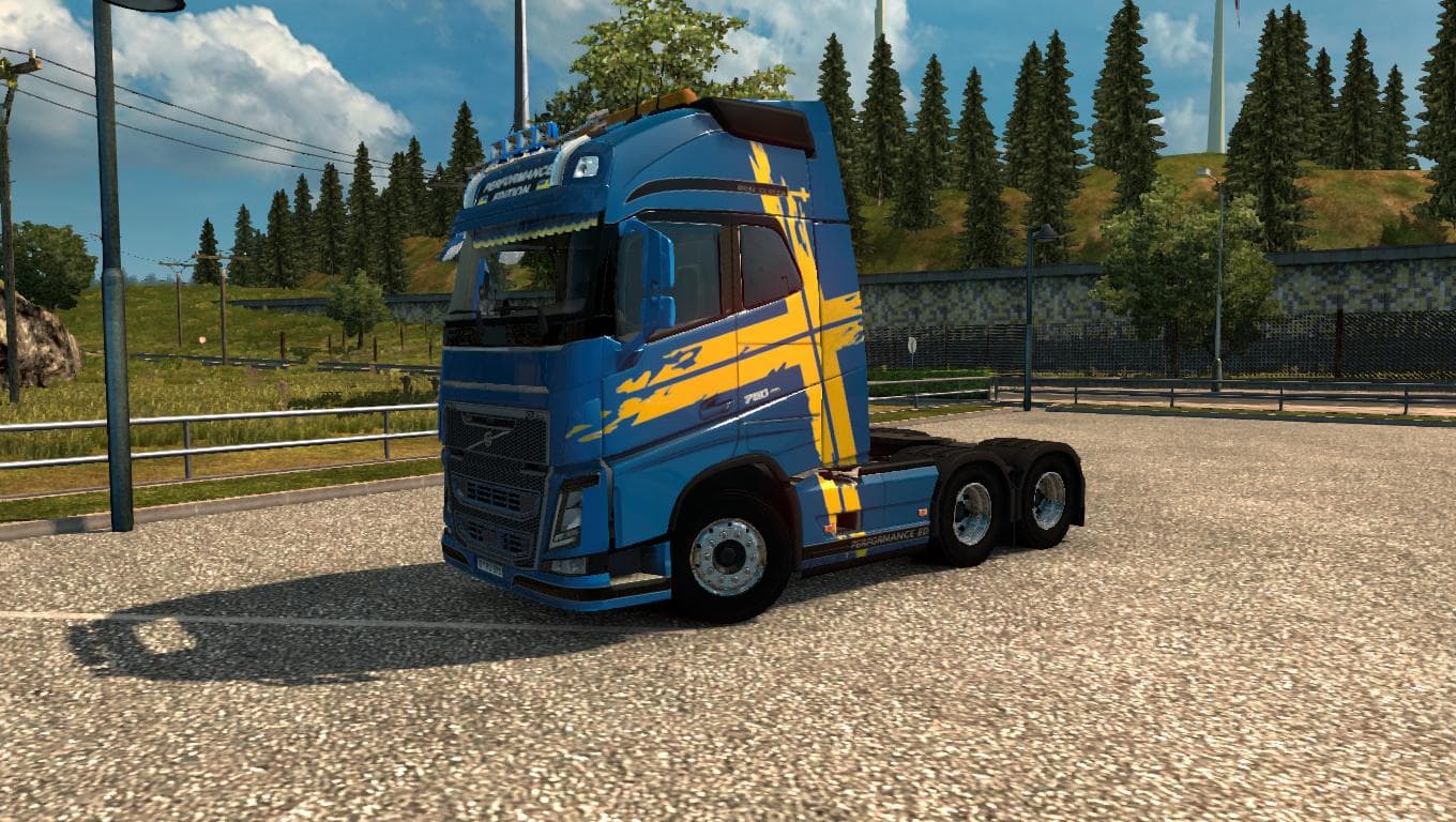VOLVO FH 2012 PERFOMANCE EDITION SKIN – Skins mod for Euro Truck Simulator 2