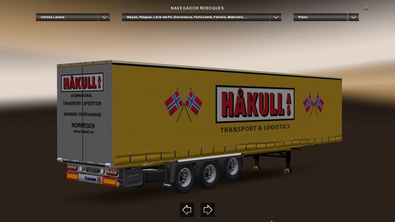 INTERNATIONAL KRONE TRAILERS PACK - ETS2 mods download – trailers screenshot 2