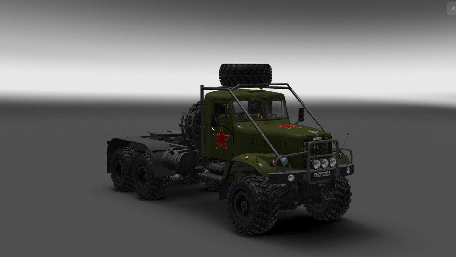 KRAZ 255 UPDATE V2 – Parts mod for Euro Truck Simulator 2