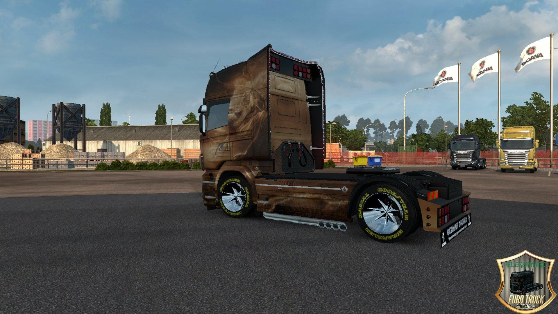 SCANIA R STRIBOG SKIN 1.22.X - ETS2 mods download – skins screenshot 2