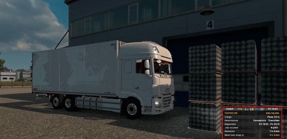 INVISIBLE BDF TRAILER V1 - ETS2 mods download – trailers screenshot 2