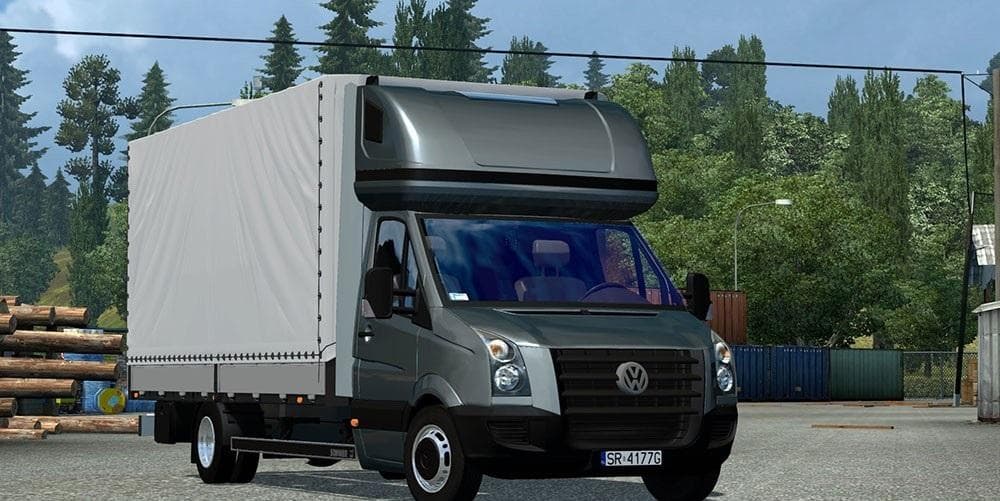 VOLKSWAGEN CRAFTER 2.5 TDI V2.0 – Trucks mod for Euro Truck Simulator 2