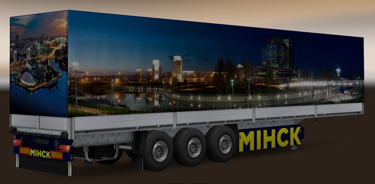 TRAILER PACK CAPITAL OF THE WORLD V4.3 – Trailers mod for Euro Truck Simulator 2