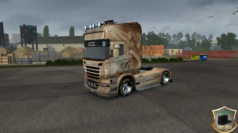 SCANIA R LADA SKIN 1.22.X – Skins mod for Euro Truck Simulator 2