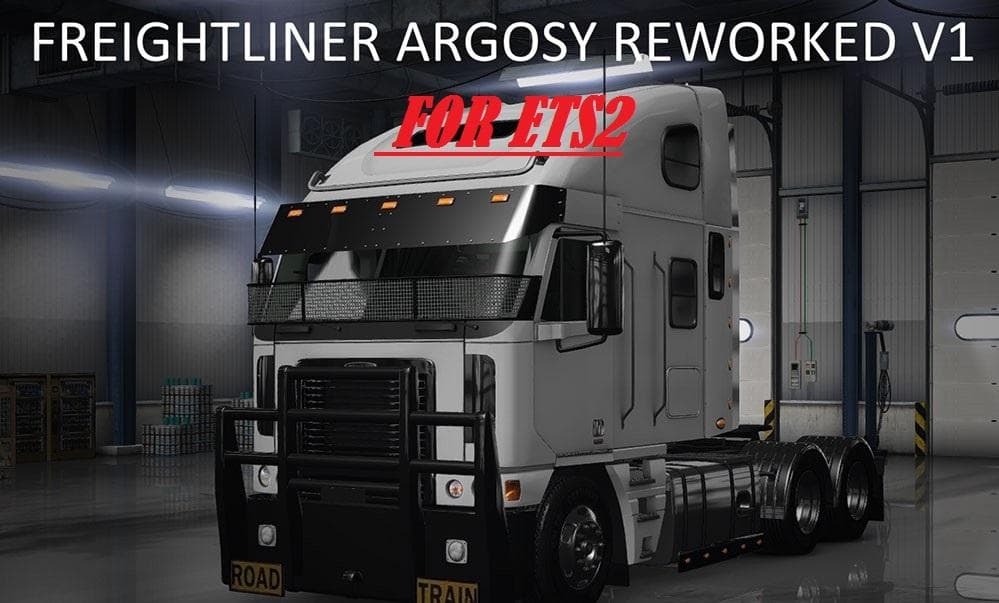 FREIGHTLINER ARGOSY REWORKED V1 – Trucks mod for Euro Truck Simulator 2
