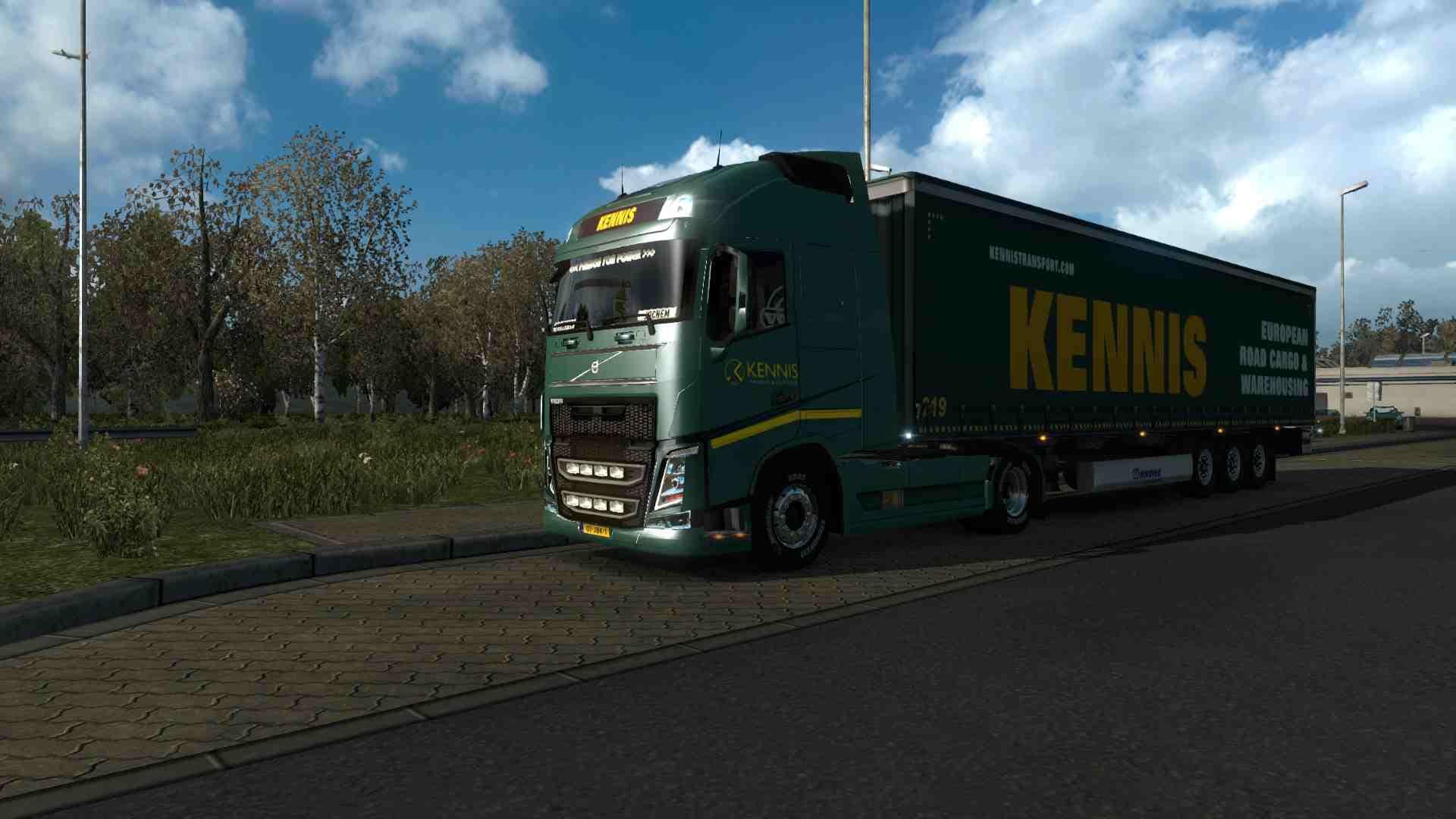 JBK-PACK KENNIS BV HOLLAND V1 – Skins mod for Euro Truck Simulator 2