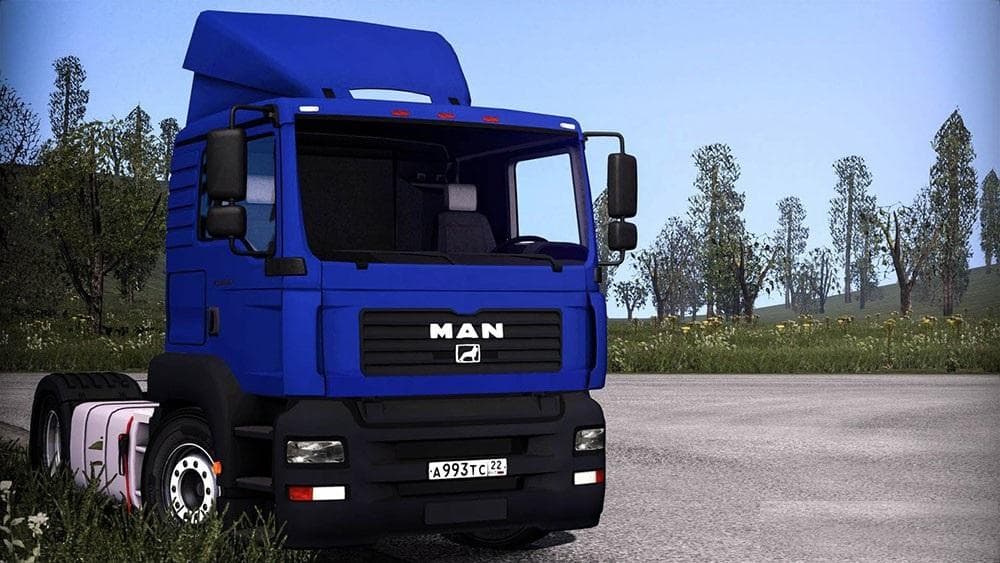 MAN TGA 18.480 V1 – Trucks mod for Euro Truck Simulator 2