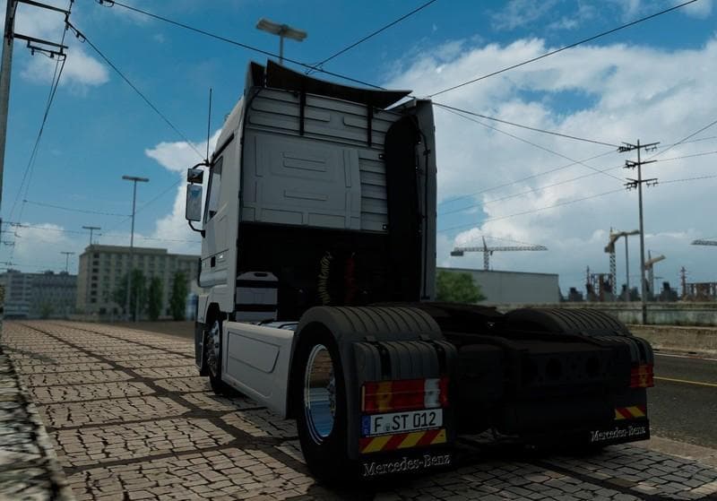 ACTROS MP2 V8 V6.1 - ETS2 mods download – trucks screenshot 2