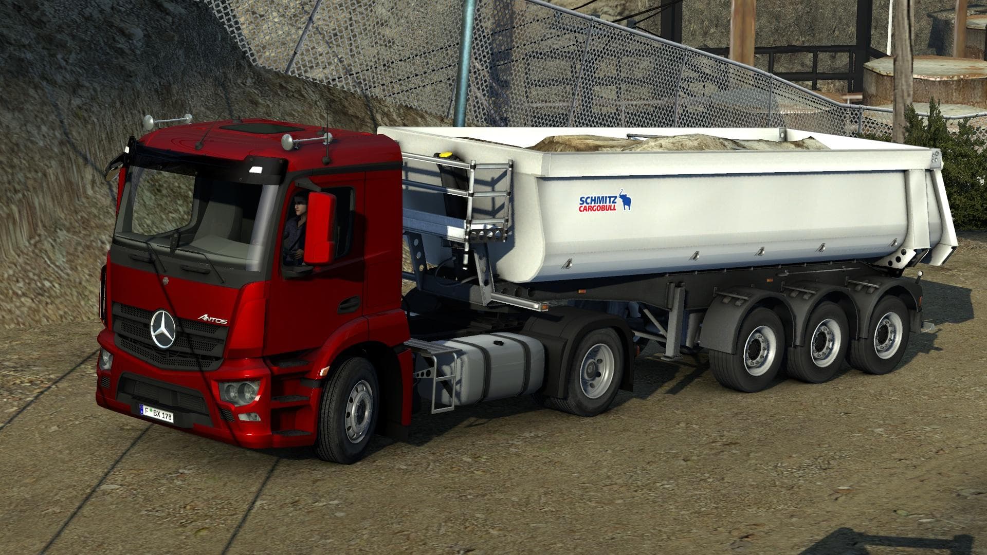 Mercedes-Benz Antos '12 – Parts mod for Euro Truck Simulator 2