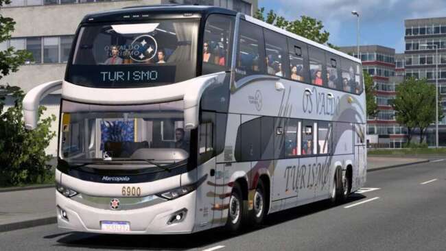 Marcopolo New G7 1800 v1.60 – Parts mod for Euro Truck Simulator 2