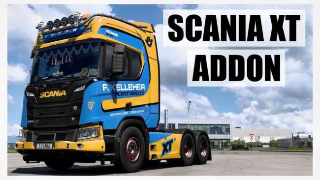 XT Addons for Scania R & S Next Gen v1.60 – Skins mod for Euro Truck Simulator 2