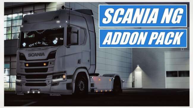 Scania NG Addons Pack v1.60 – Parts mod for Euro Truck Simulator 2