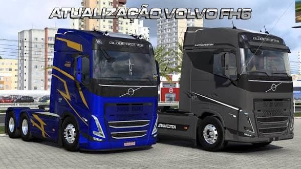 VOLVO FH6 ALM Mod v1.60 – Parts mod for Euro Truck Simulator 2