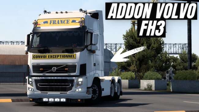 Volvo FH3 Addon Pack v1.60 – Parts mod for Euro Truck Simulator 2