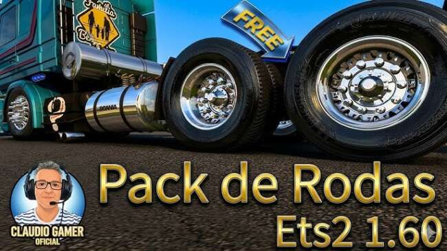 Pack de Rodas 1.60 – Parts mod for Euro Truck Simulator 2