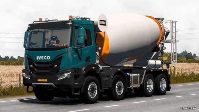 Iveco T-Way + Trailers v1.60 – Trucks mod for Euro Truck Simulator 2