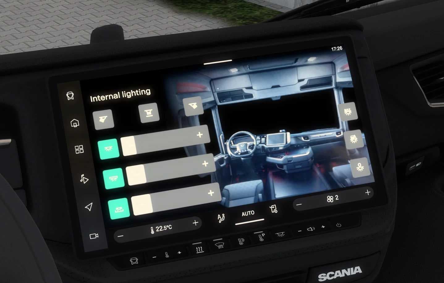 Realistic Scania SmartDash v1.60 ETS2 - Euro Truck Simulator 2 Mods | American Truck Simulator Mods – Parts mod for Euro Truck Simulator 2
