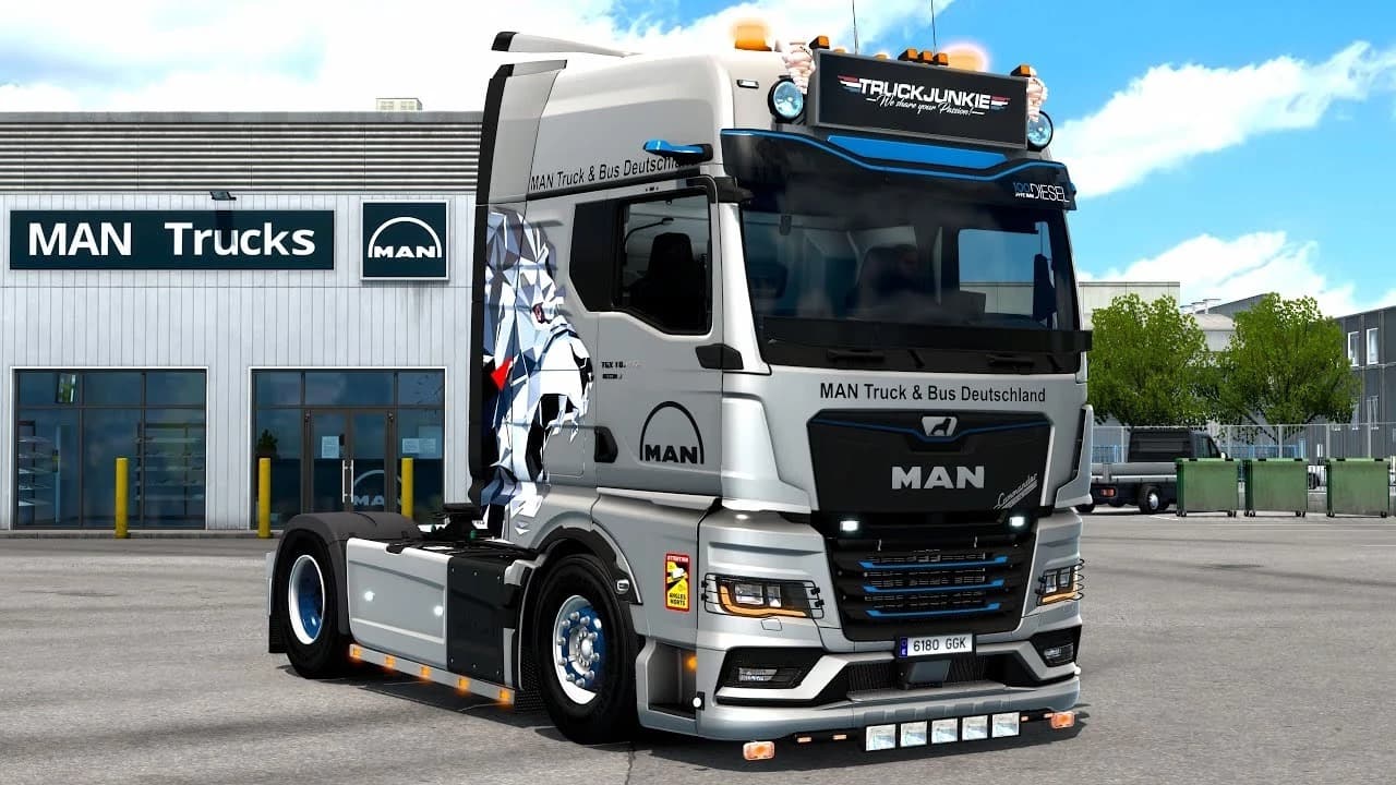 MAN TG3 2020 by Gloover v1.8 1.60 ETS2 - Euro Truck Simulator 2 Mods | American Truck Simulator Mods – Parts mod for Euro Truck Simulator 2