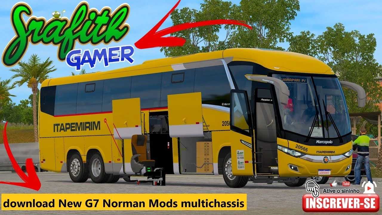 Marcopolo New G7 Paradiso 1200 Multichassi 1.60 ETS2 - Euro Truck Simulator 2 Mods | American Truck Simulator Mods – Buses mod for Euro Truck Simulator 2