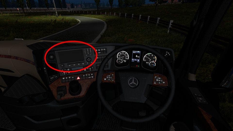 ONBOARD GPS OFF MOD – Parts mod for Euro Truck Simulator 2