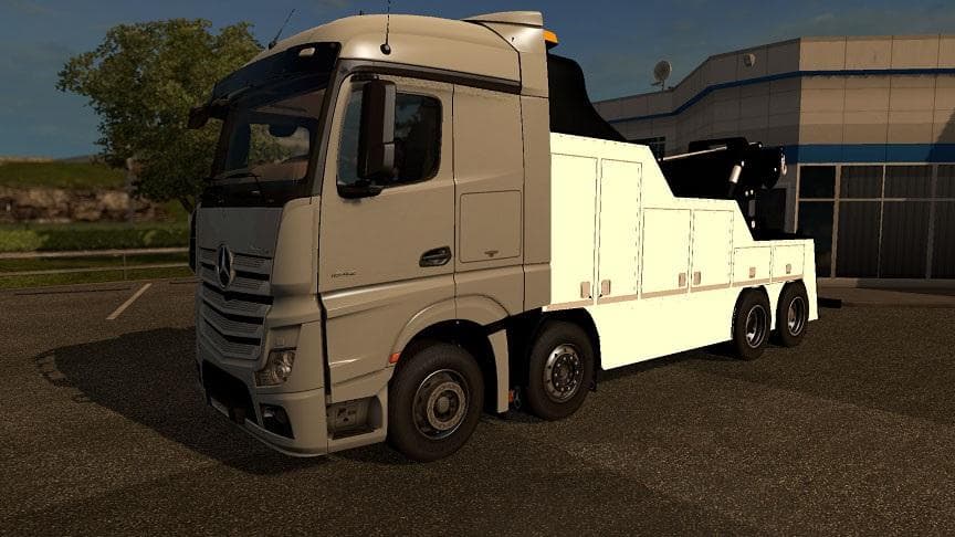 MERCEDES MP4 2014 WRECKER FINAL – Parts mod for Euro Truck Simulator 2