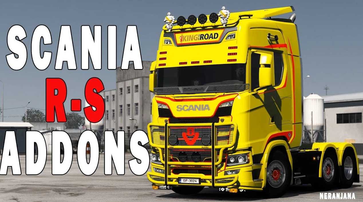 Scania R-S Addons Pack v1.60 ETS2 - Euro Truck Simulator 2 Mods | American Truck Simulator Mods – Parts mod for Euro Truck Simulator 2