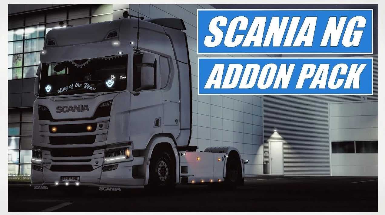 Scania NG Addons Pack v1.60 ETS2 - Euro Truck Simulator 2 Mods | American Truck Simulator Mods – Parts mod for Euro Truck Simulator 2