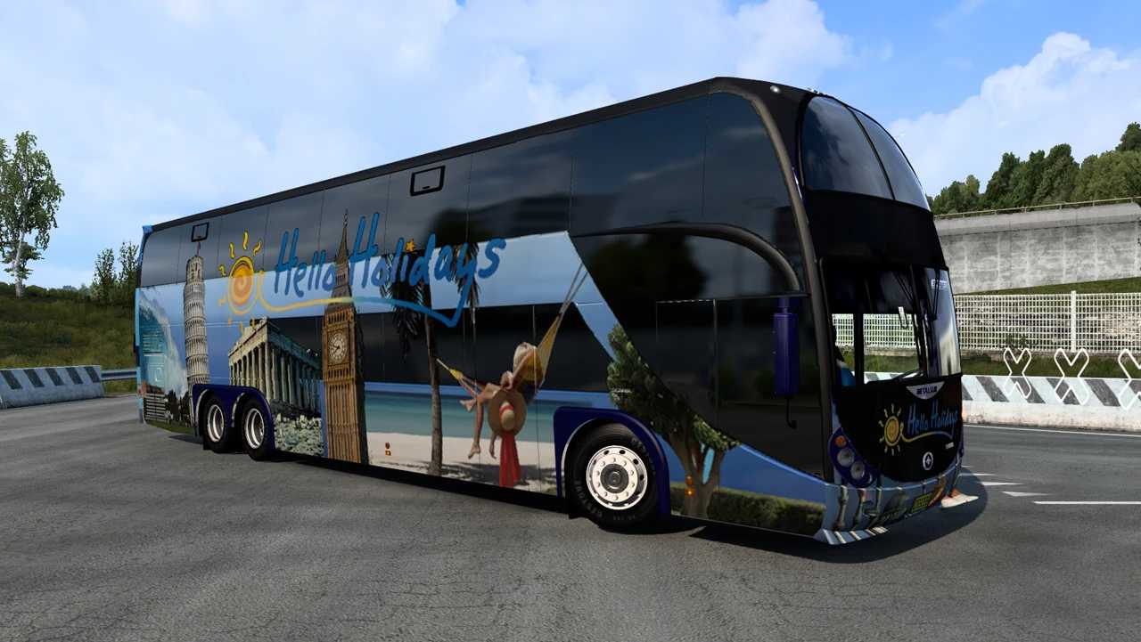 BigBus traffic pack v2.0.17 ETS2 - Euro Truck Simulator 2 Mods | American Truck Simulator Mods – Other mod for Euro Truck Simulator 2