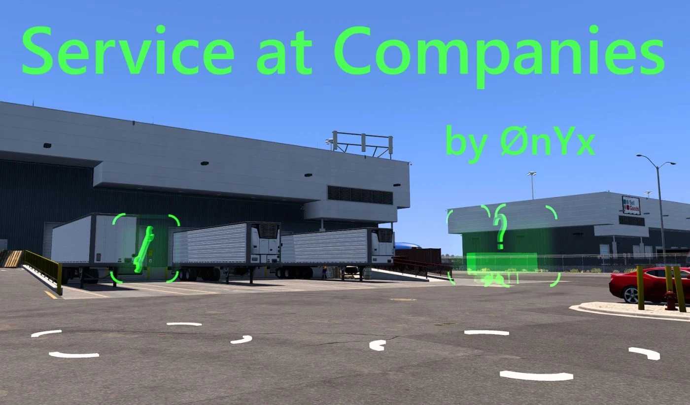 Service at Companies v1.12 ATS - Euro Truck Simulator 2 Mods | American Truck Simulator Mods – Parts mod for Euro Truck Simulator 2
