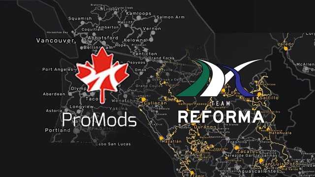 Reforma Promods Background Fix v27.160 ATS - Euro Truck Simulator 2 Mods | American Truck Simulator Mods – Maps mod for Euro Truck Simulator 2