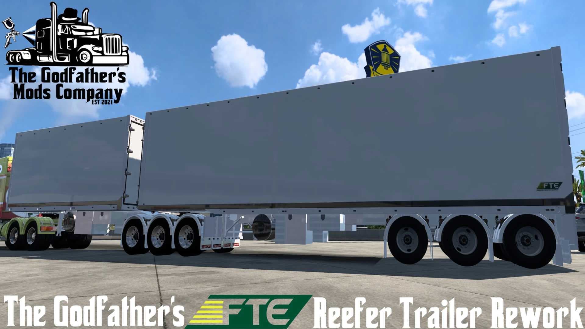 The Godfather's FTE Reefer Trailer 1.59 ATS - Euro Truck Simulator 2 Mods | American Truck Simulator Mods – Trailers mod for Euro Truck Simulator 2