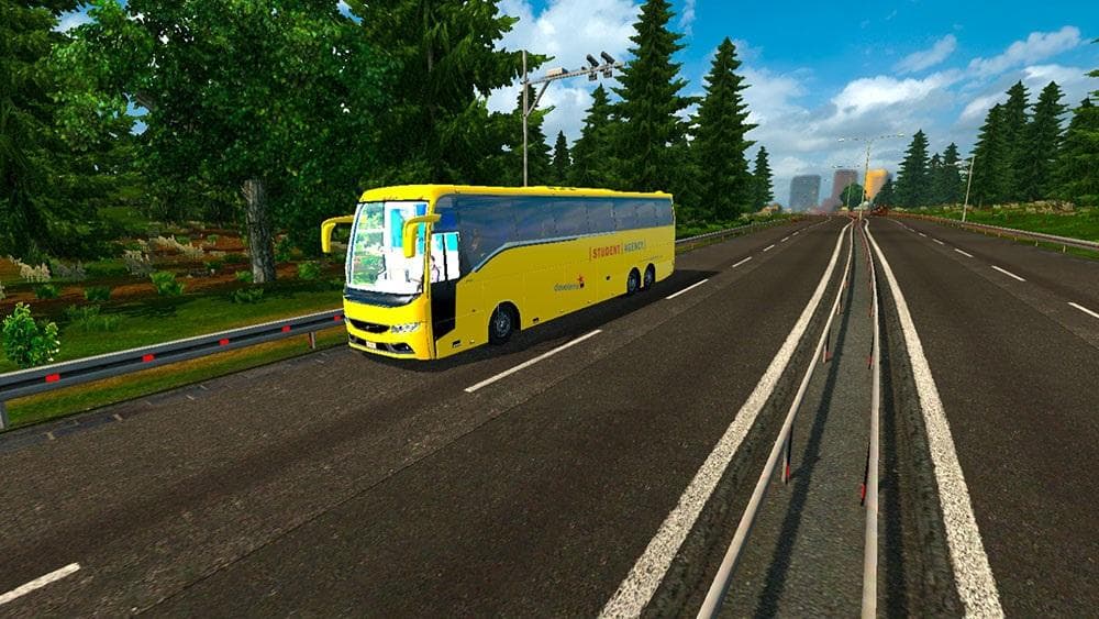 CZECH STUDENT AGENCY BUS MOD + PASSENGERS FINAL – Buses mod for Euro Truck Simulator 2