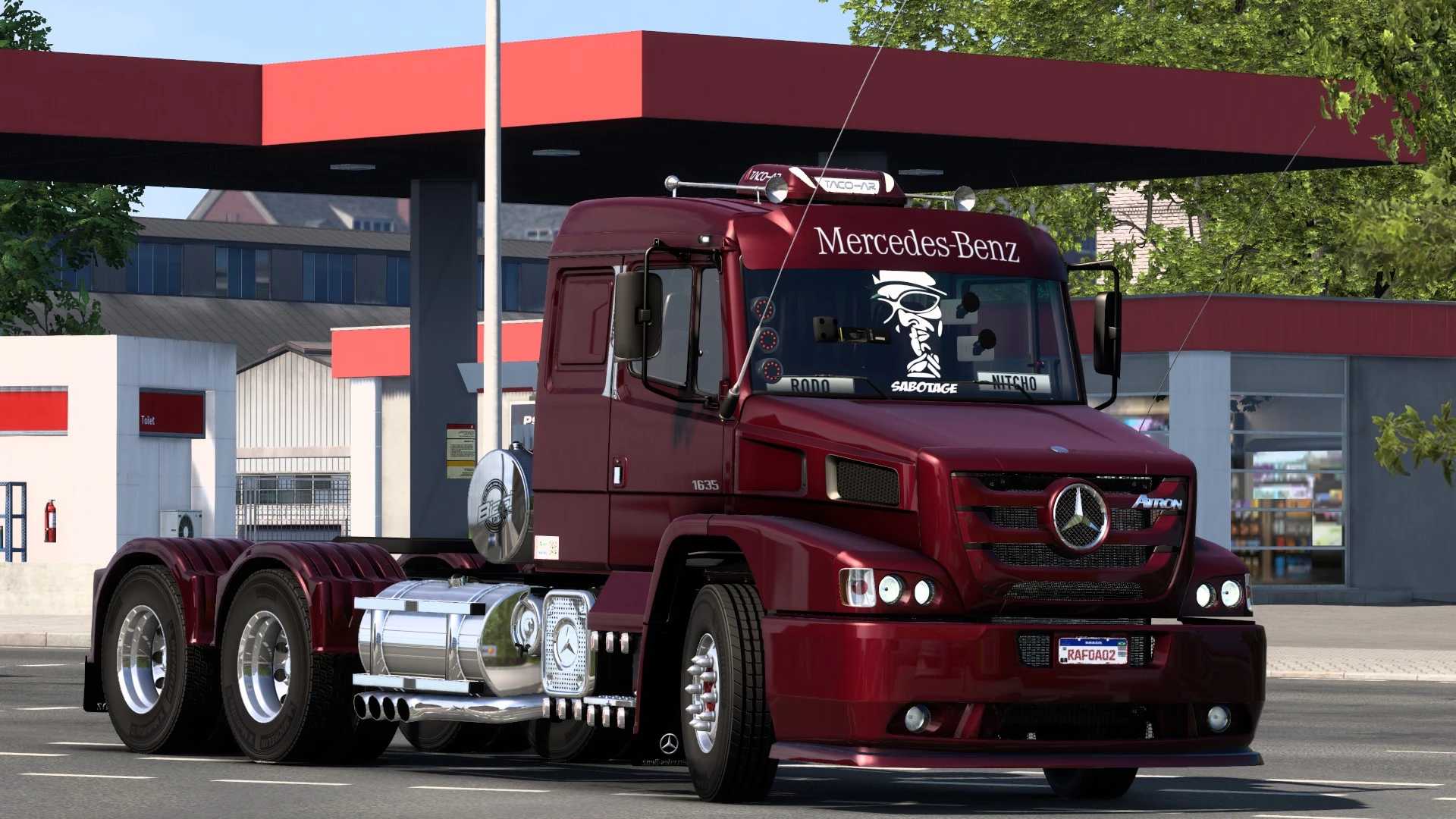 MERCEDES-BENZ ATRON 1635 RAFAEL ALVES 18 04 2026 v1.0 1.59 ETS2 - Euro Truck Simulator 2 Mods | American Truck Simulator Mods – Trucks mod for Euro Truck Simulator 2