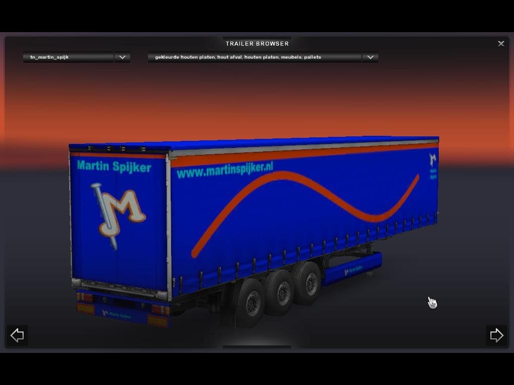 Martin Spijker truck+trailer v1 screenshot 4