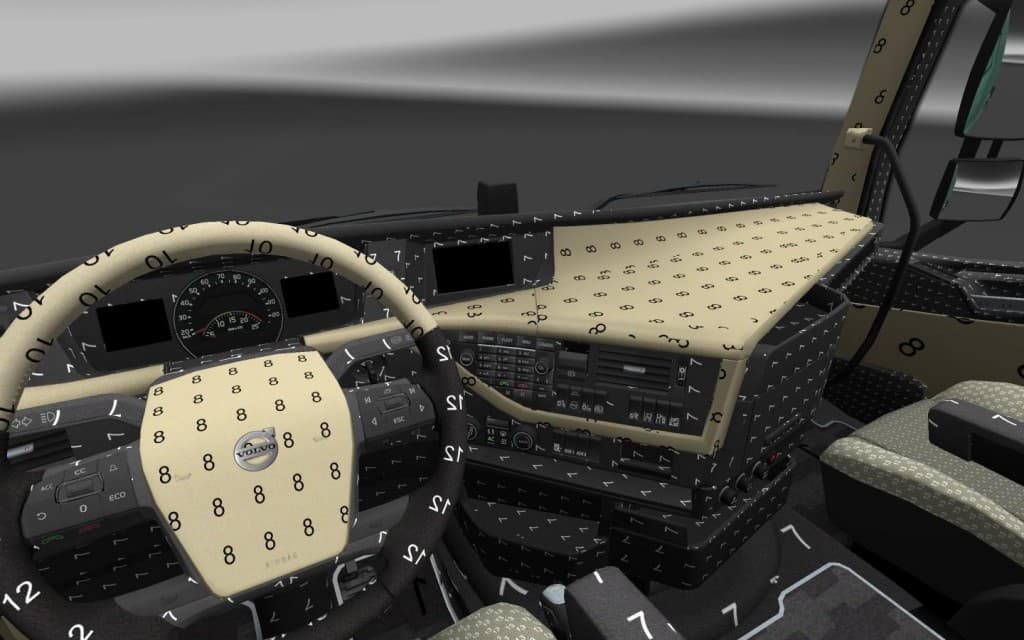 Volvo FH asisstans interior all version screenshot 5
