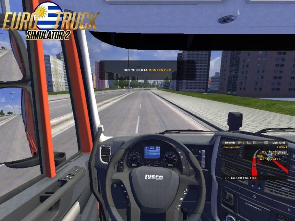 ETS 2 Uruguay Mod Map screenshot 3