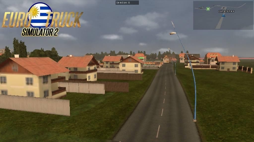 ETS 2 Uruguay Mod Map screenshot 4