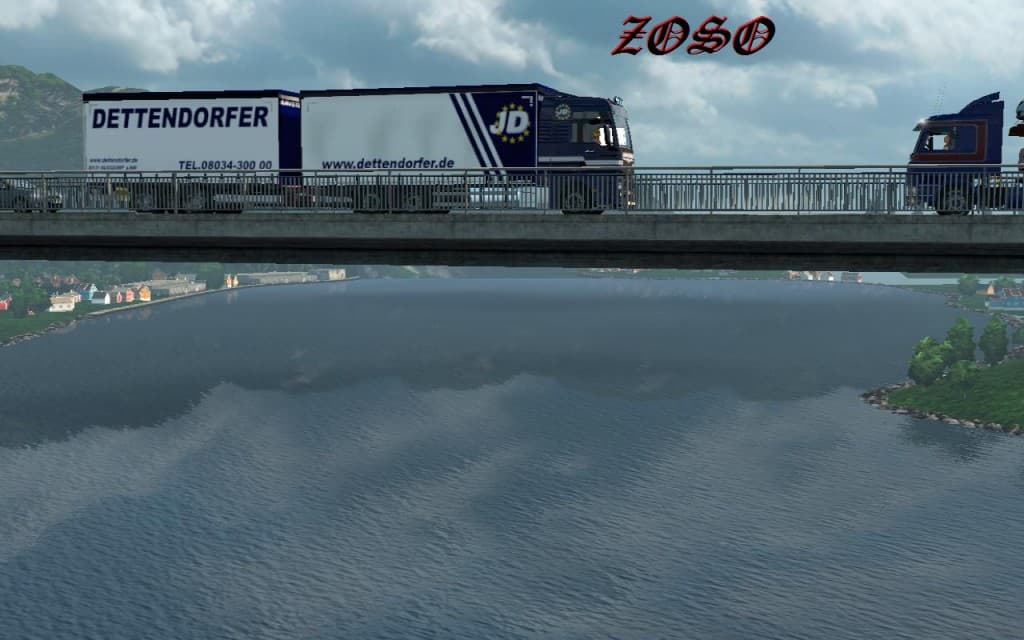 Man euro6 bdf tandem dettendorfer skin for trailer screenshot 5