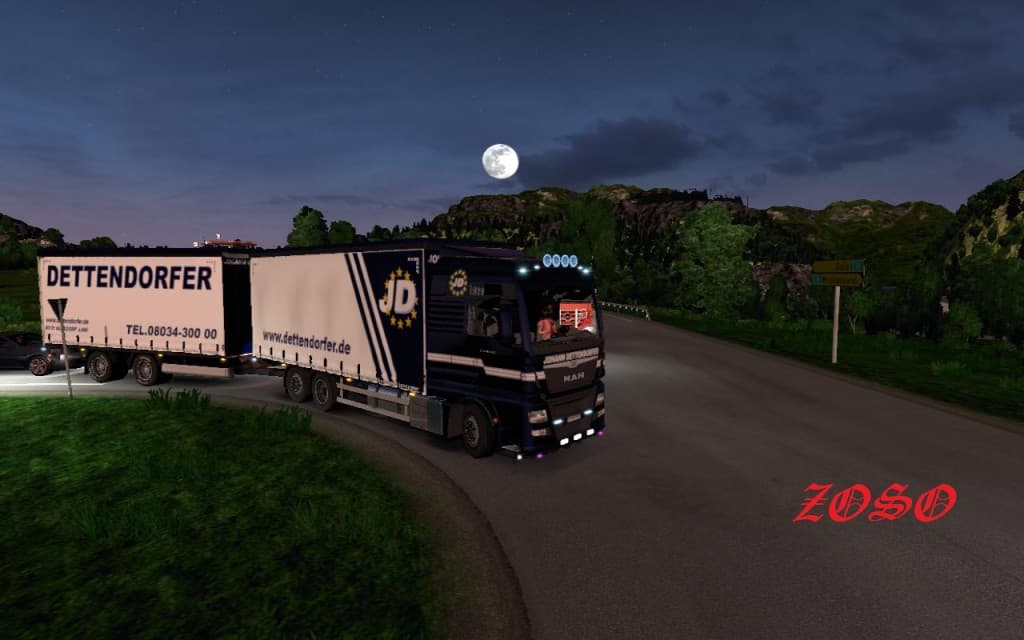 Man euro6 bdf tandem dettendorfer skin for trailer screenshot 4