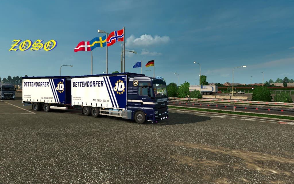 Man euro6 bdf tandem dettendorfer skin for trailer screenshot 3
