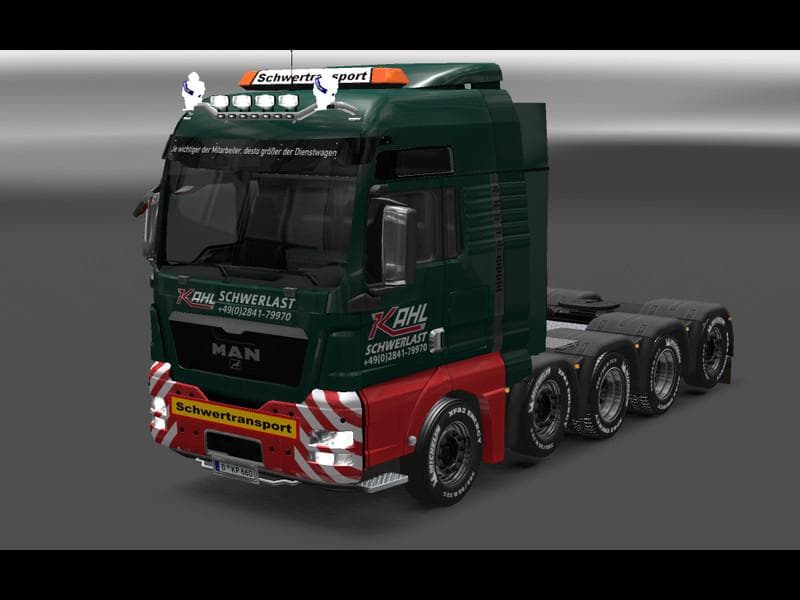 MAN TGX Kahl Heavy Combo Scandinavia – skins screenshot 2