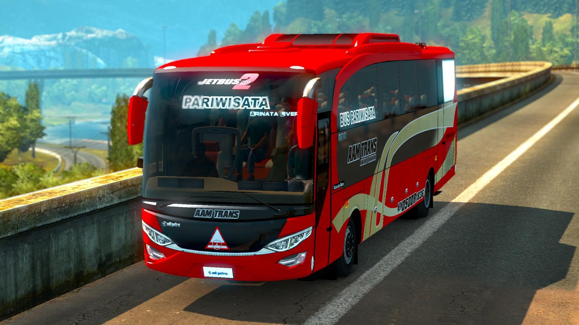 Mercedes-Benz Jetbus 2 Release: 1.17.x 1.18.beta – Buses mod for Euro Truck Simulator 2