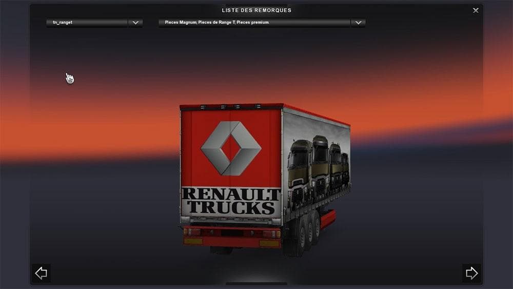Renault Range T Trailer screenshot 2