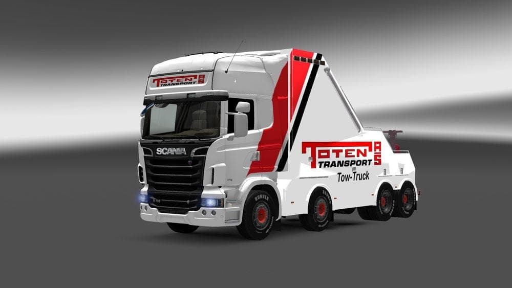 Toten Transport Recovery Truck – Trucks mod for Euro Truck Simulator 2