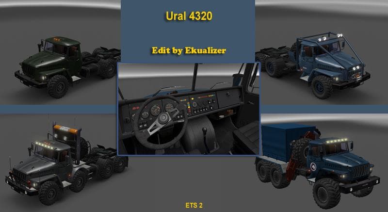 Ural 43202 – Trucks mod for Euro Truck Simulator 2
