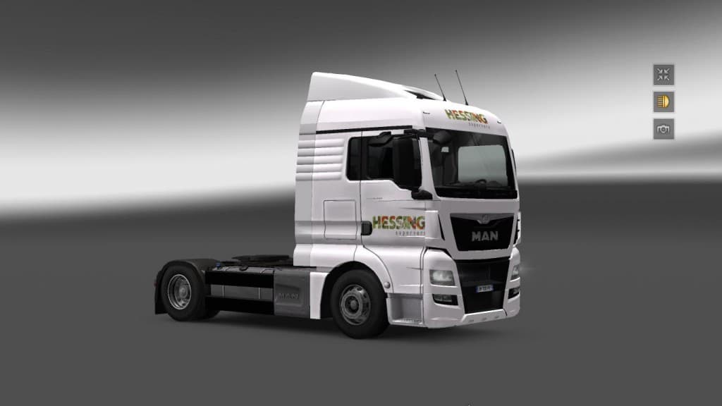 MAN TGX XLX Euro 6 Hessing skin screenshot 3