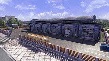 CUSTOM LARGE GARAGE TYPE A – Maps mod for Euro Truck Simulator 2