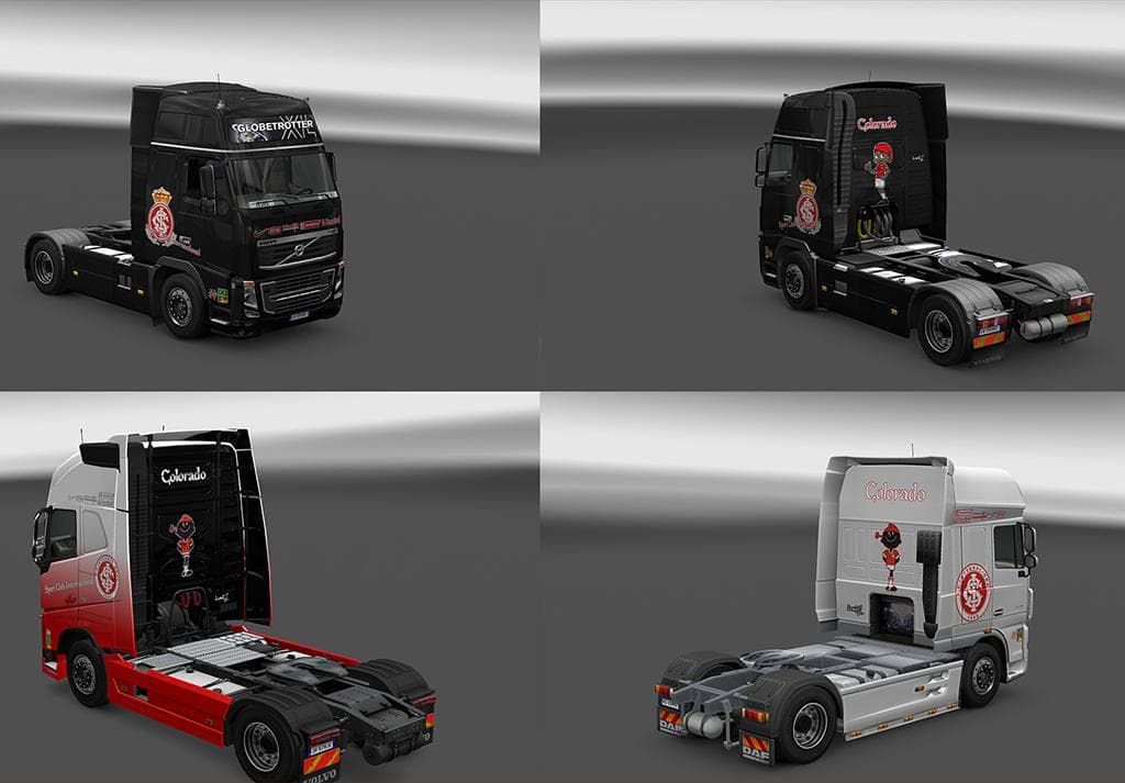 Internacional Mega Pack of Skins – Skins mod for Euro Truck Simulator 2