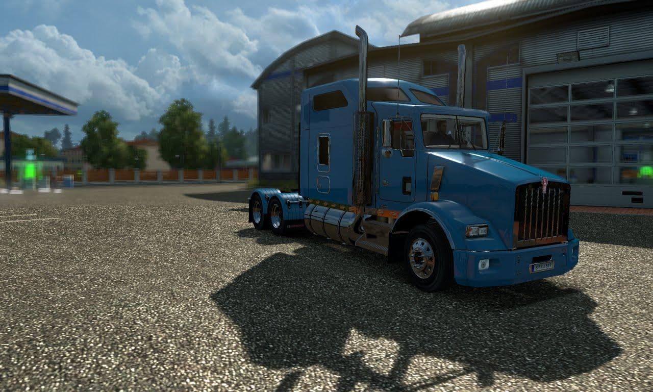 Kenworth T800 By Kriechbaum edited By TheRustyRagdoll – Parts mod for Euro Truck Simulator 2